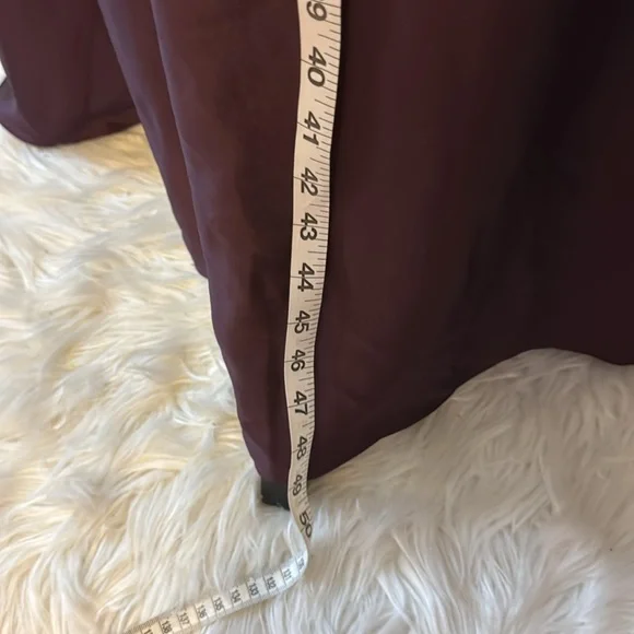 Banana republic dress sz small burgundy, short sleeve with pockets, new with tag - Picture 7 of 7